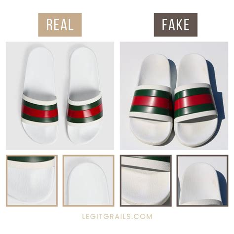 fake mens gucci slides|How to Spot Fake Gucci Slides: Authentication Tips & Tricks .